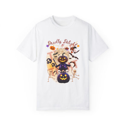 US Cotton Halloween T-shirt monster