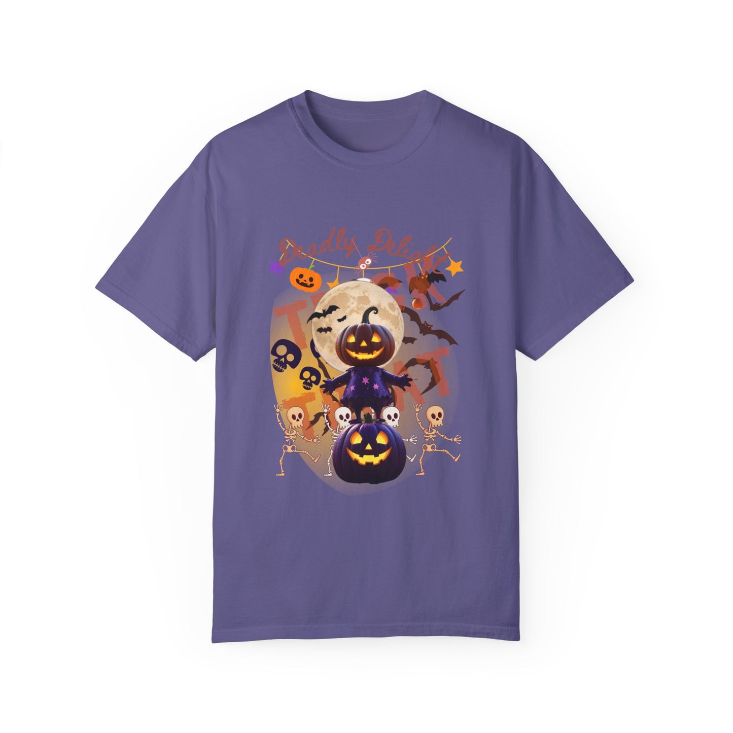 US Cotton Halloween T-shirt monster