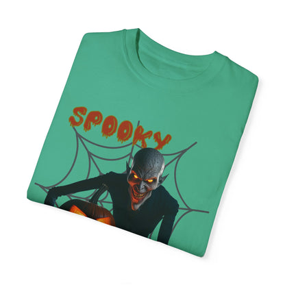 US Cotton Halloween T-shirt spooky