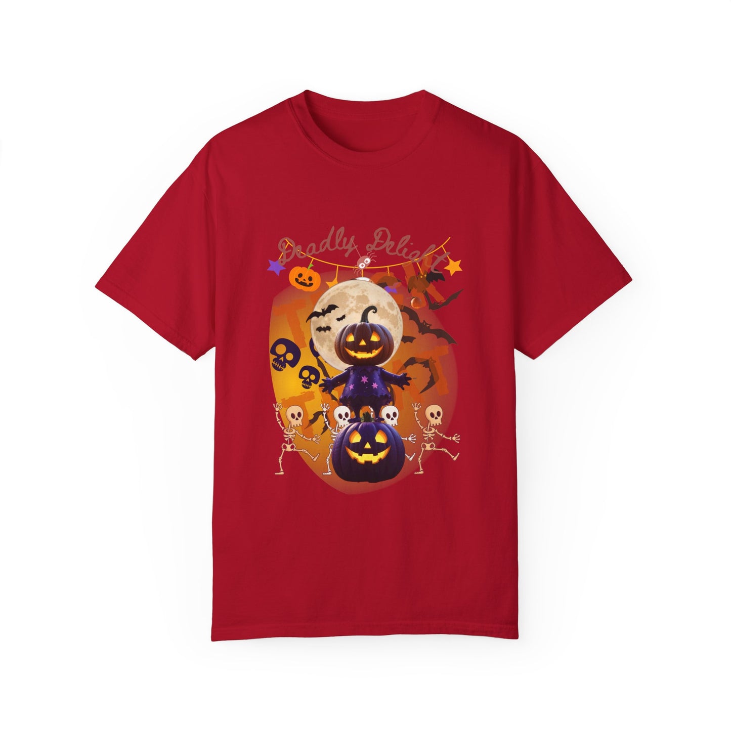 US Cotton Halloween T-shirt monster