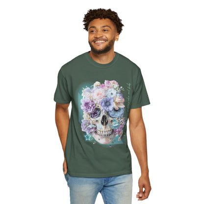 ARTISAN Cotton T-shirt flowers [Color variants]