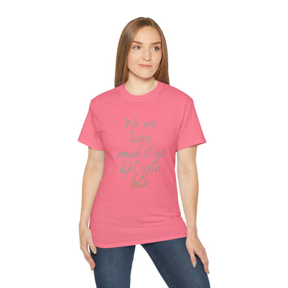 QT Cotton T-shirt faith