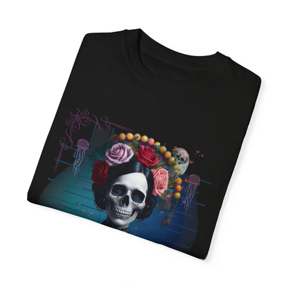 ARTISAN Cotton T-shirt brided skull