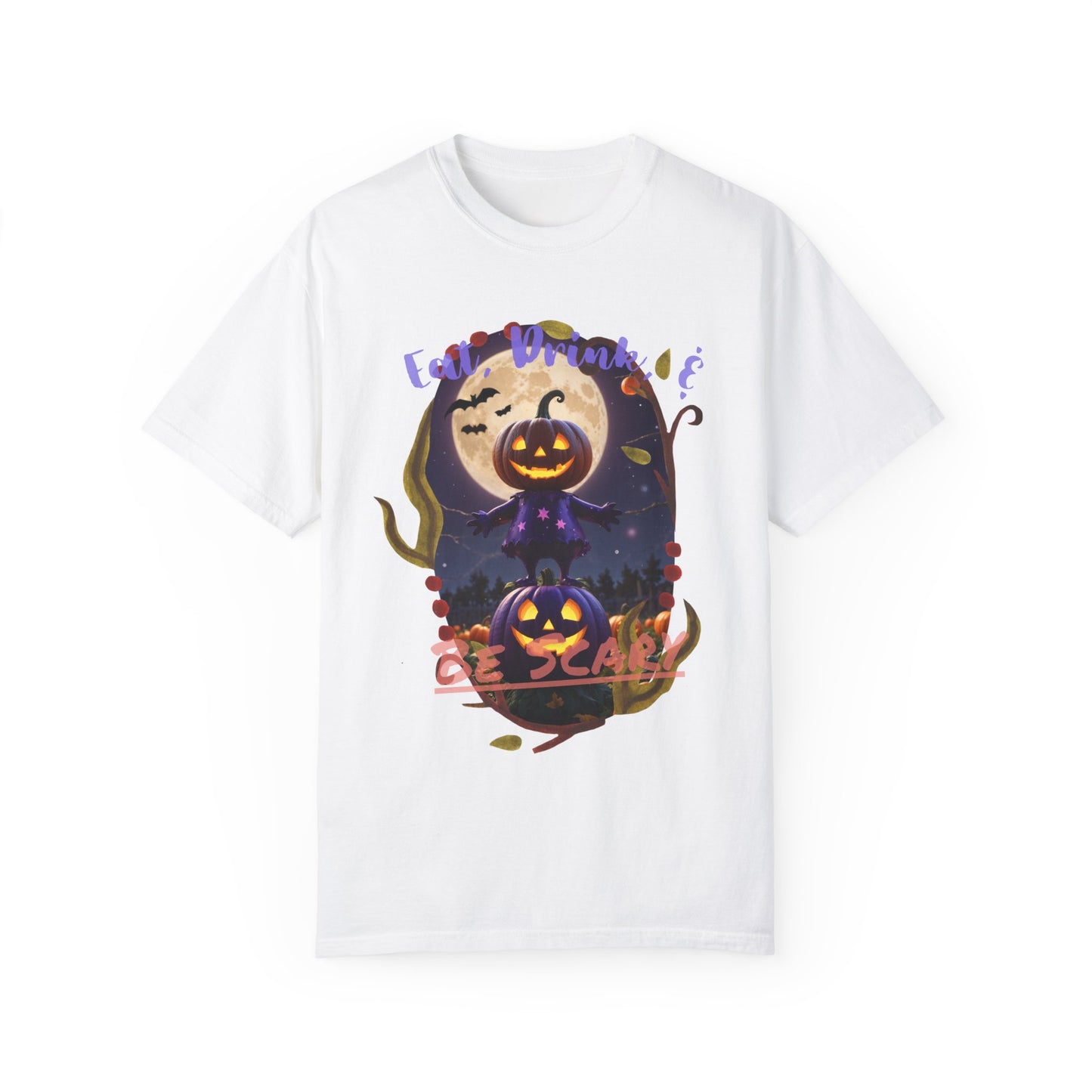 US Cotton Halloween T-shirt be scary