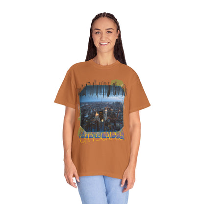 ARTISAN Cotton T-shirt cityscapes [Color Variants]