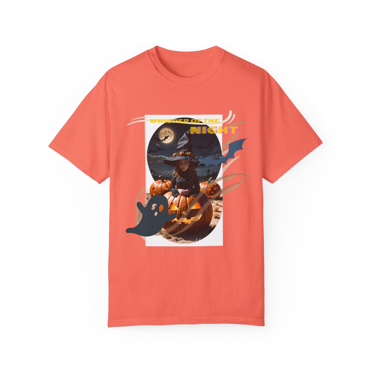 US Cotton T-shirt  jack-o'-lantern