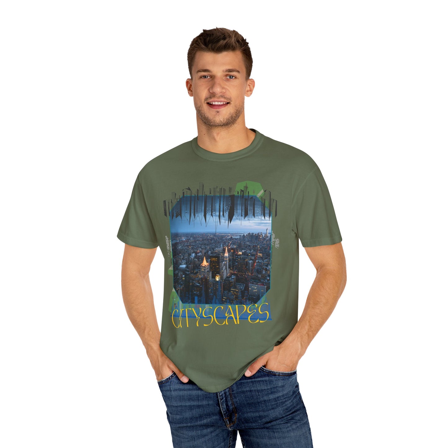 ARTISAN Cotton T-shirt cityscapes