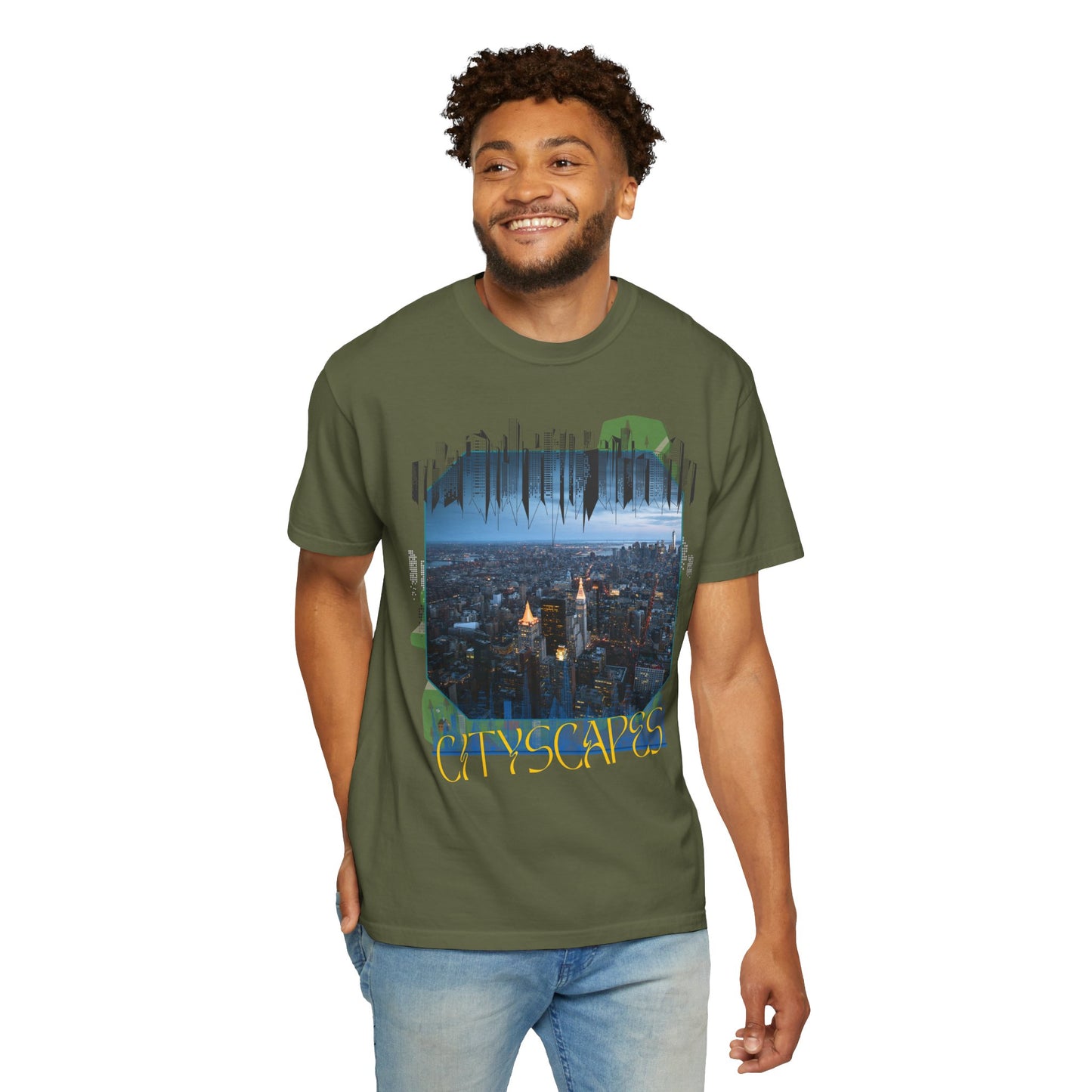 ARTISAN Cotton T-shirt cityscapes