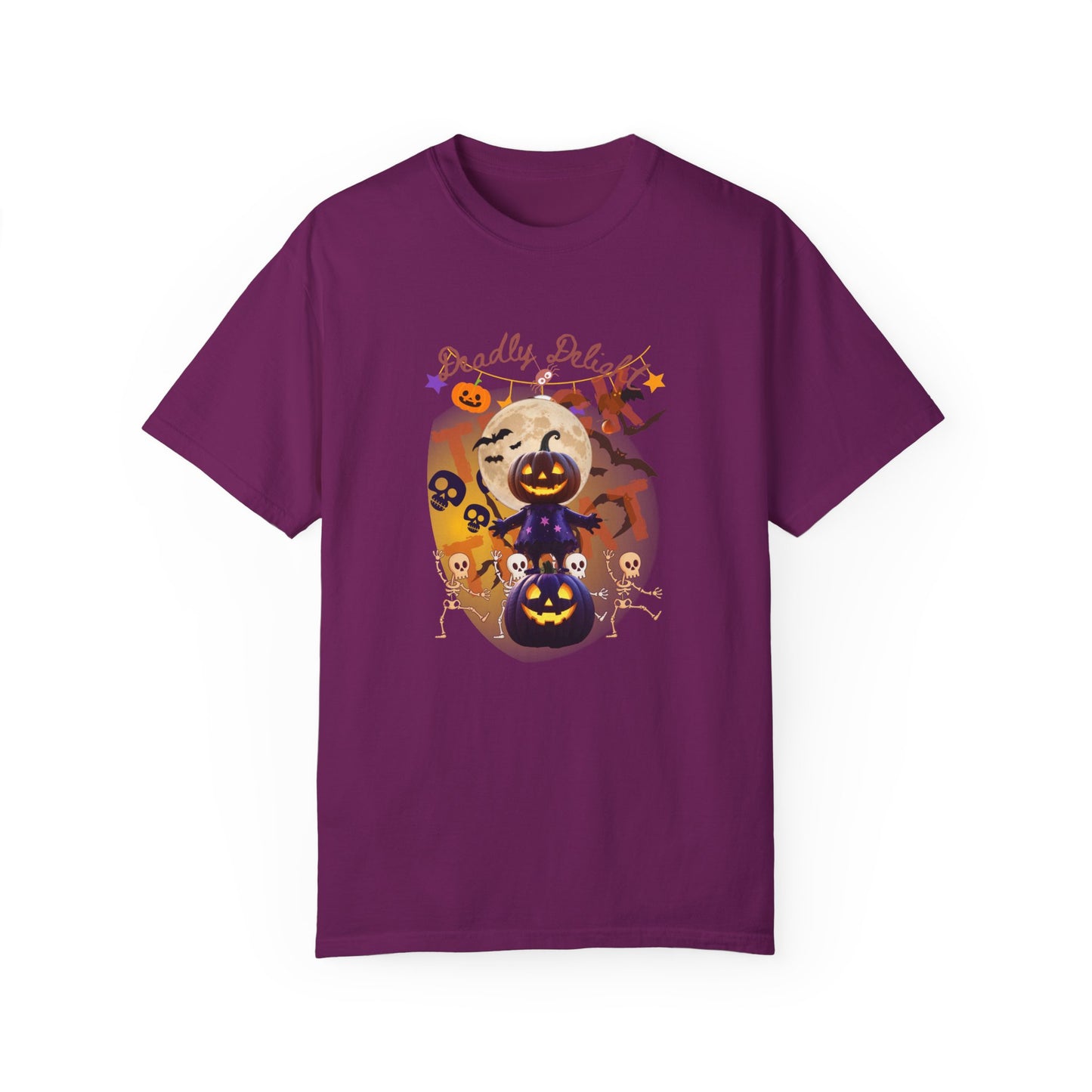 US Cotton Halloween T-shirt monster