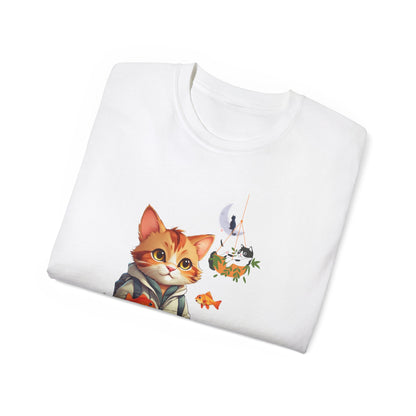 Women's Cotton T-shirt kitten