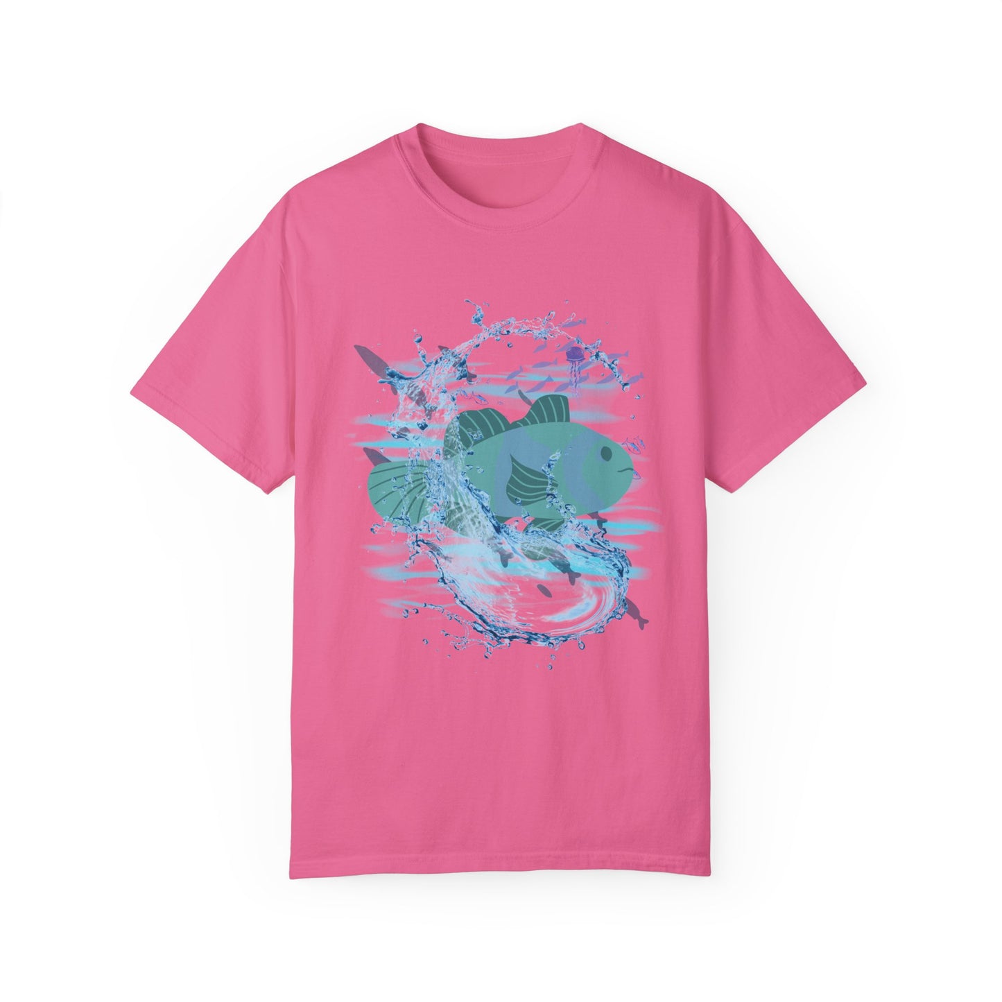 ARTISAN Cotton T-shirt waterfish