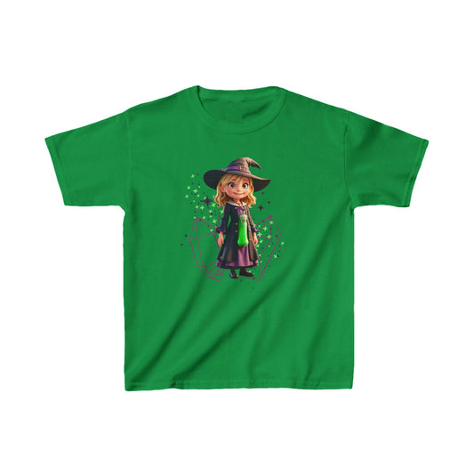 Kids Cotton T-Shirt witch