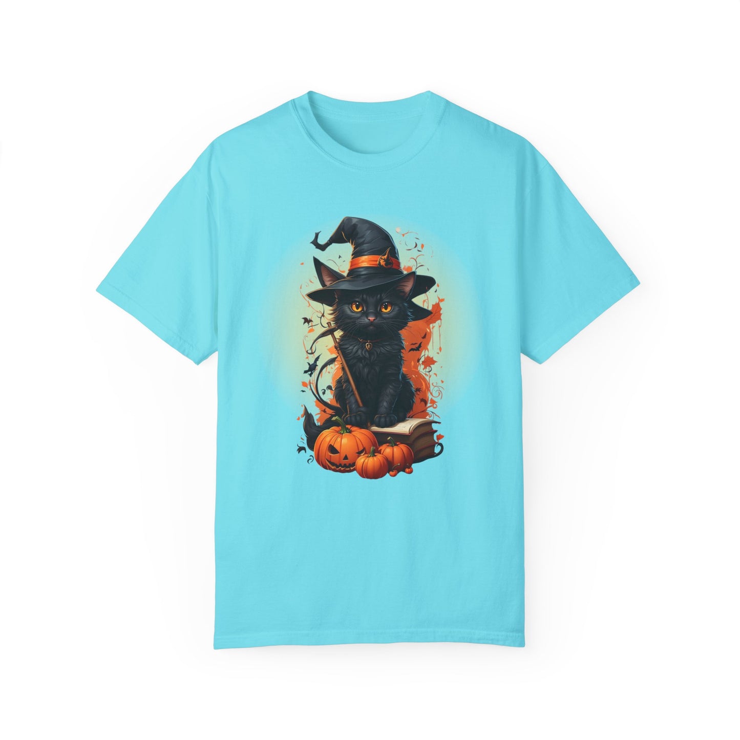 US Cotton Halloween T-shirt raven