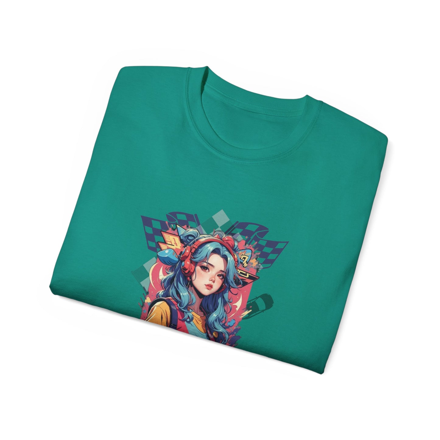 Women's Cotton T-shirt racing