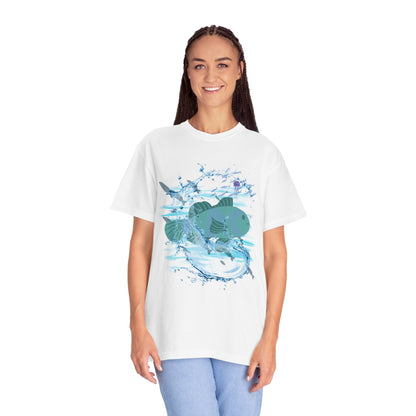 ARTISAN Cotton T-shirt waterfish