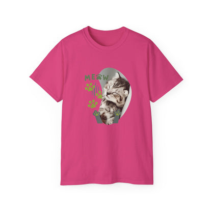 Women's Cotton T-shirt kitten