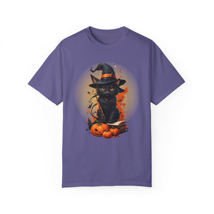 US Cotton Halloween T-shirt raven