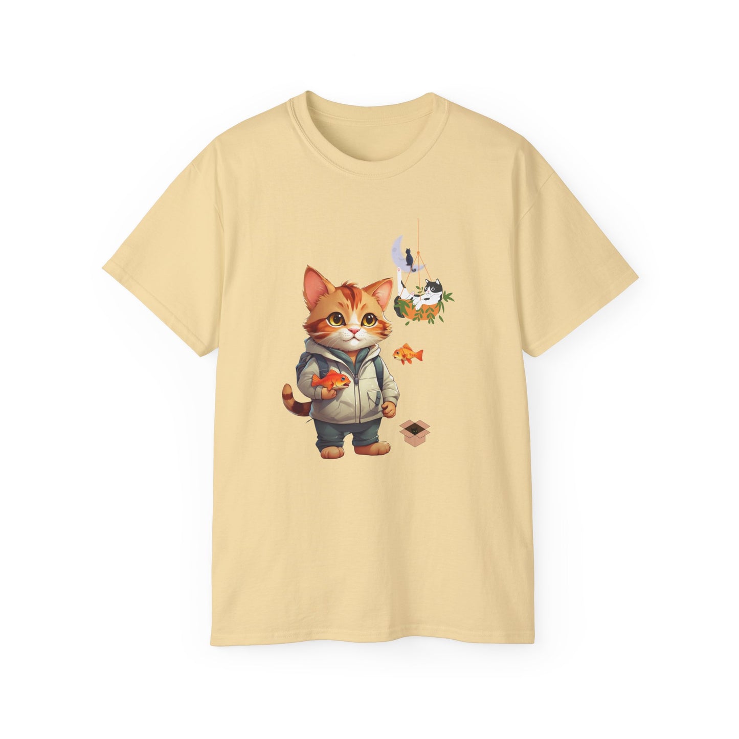 Women's Cotton T-shirt kitten