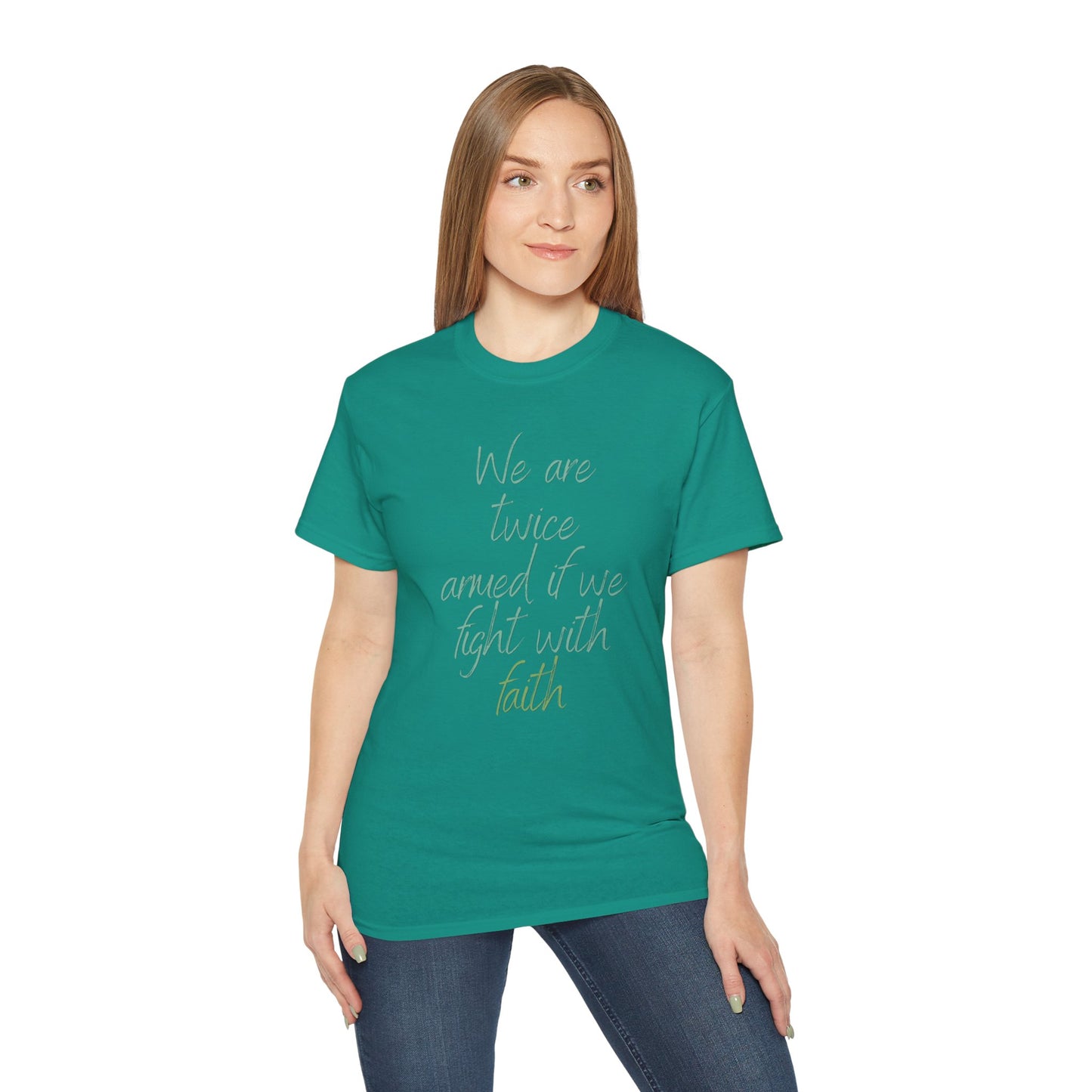 QT Cotton T-shirt faith