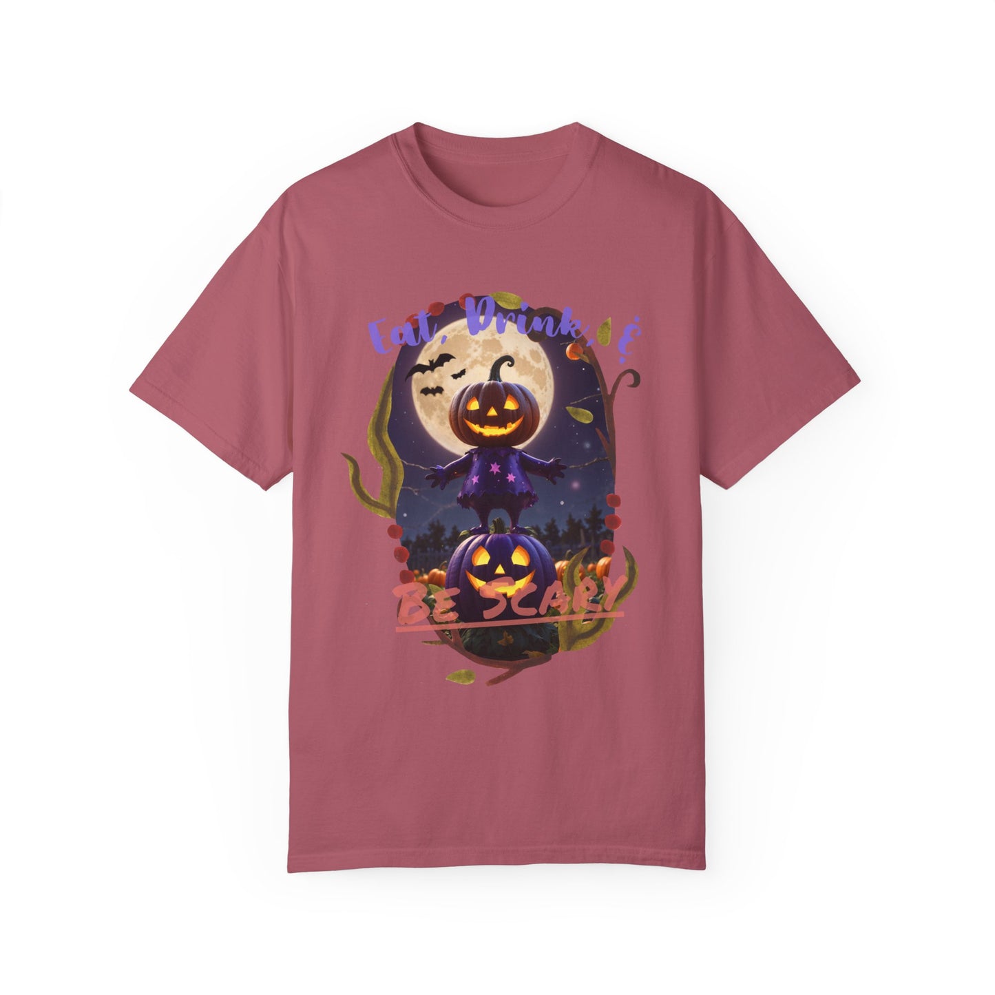 US Cotton Halloween T-shirt be scary