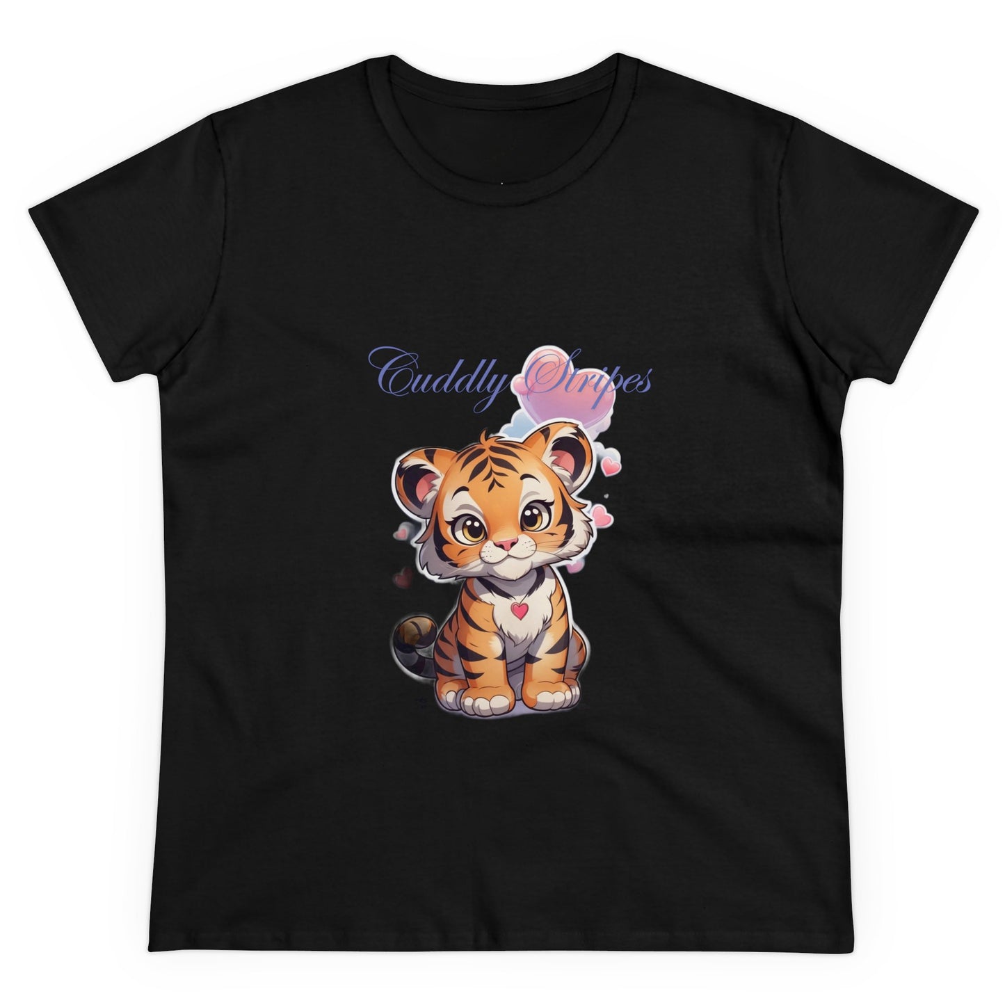 Women's Midweight Cotton Tee cub design