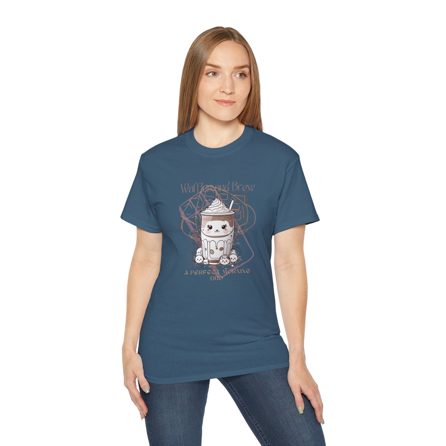 Women's Cotton T-shirt morning duo