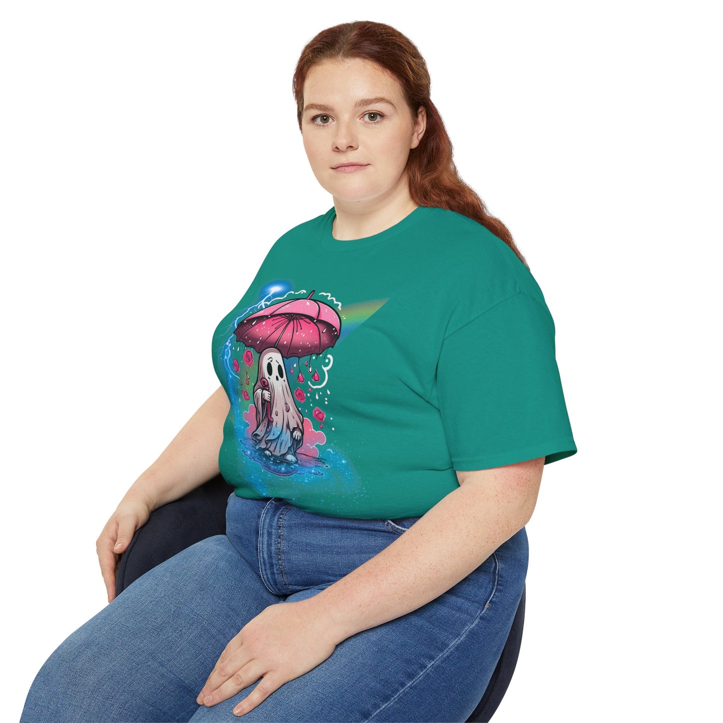 Women's Cotton T-shirt ghost