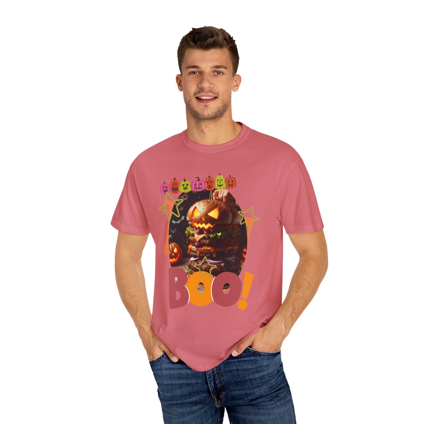 US Cotton Halloween T-shirt boo!