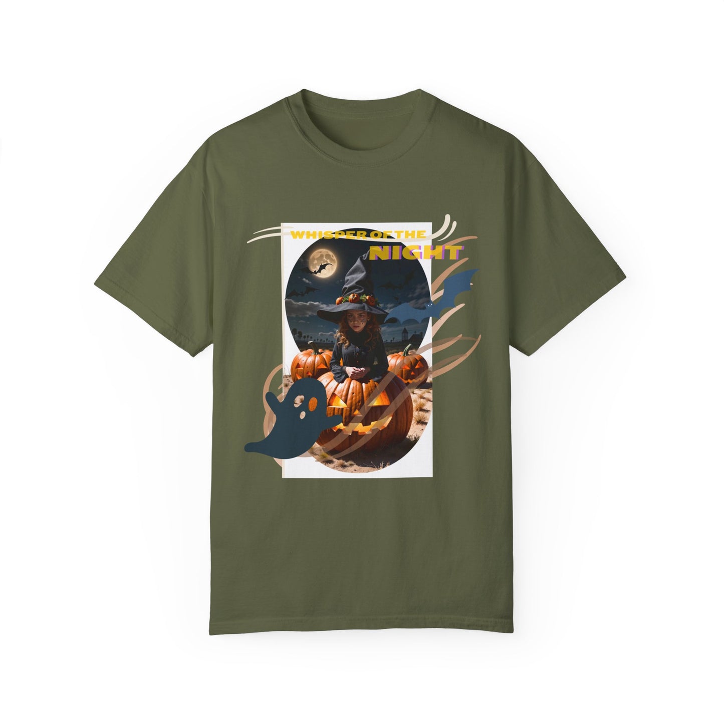 US Cotton T-shirt  jack-o'-lantern