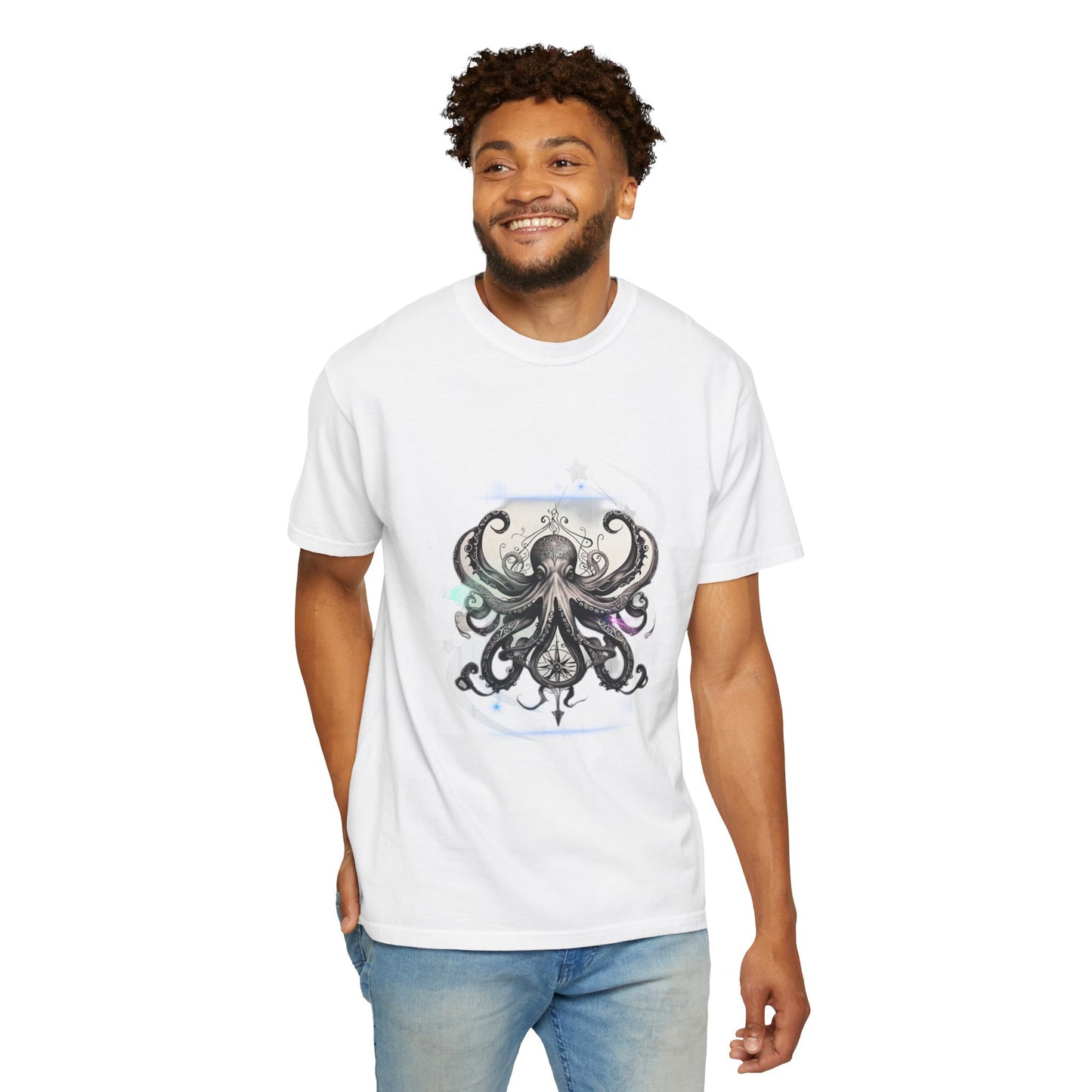 ARTISAN Cotton T-shirt octopus