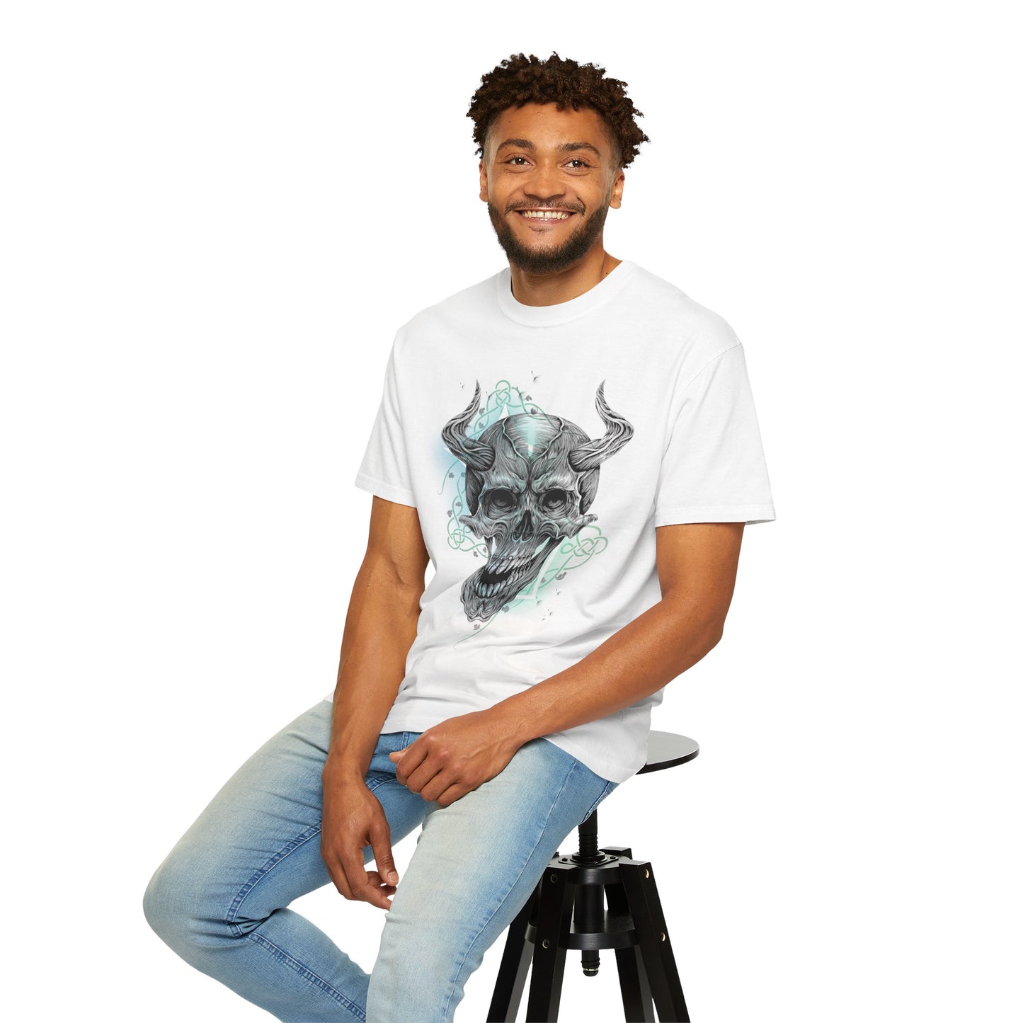 ARTISAN Cotton T-shirt skull [Color Variants]