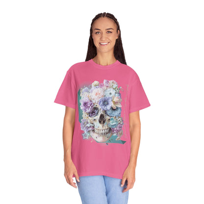 ARTISAN Cotton T-shirt flowers [Color variants]