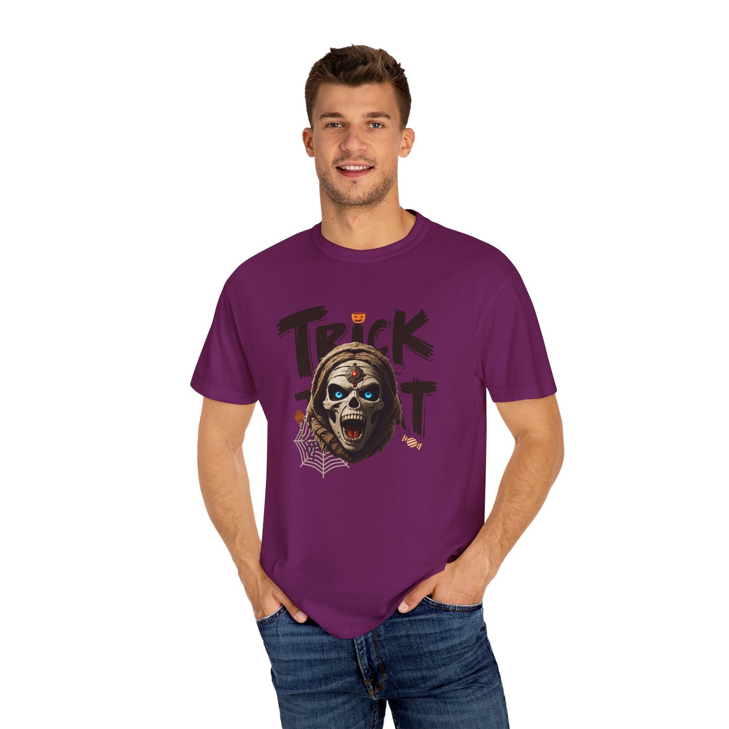 US Cotton Halloween T-shirt trick or treat