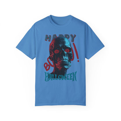 US Cotton Halloween T-shirt skull