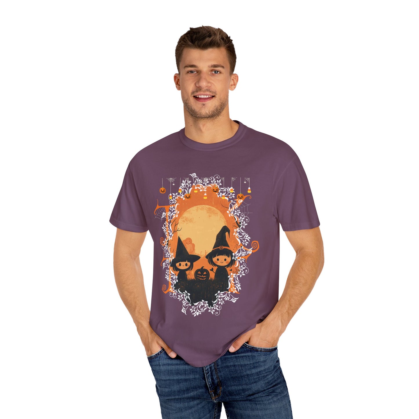 US Cotton Halloween T-shirt candy