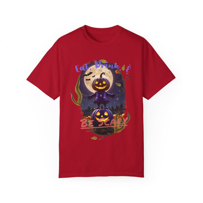 US Cotton Halloween T-shirt be scary