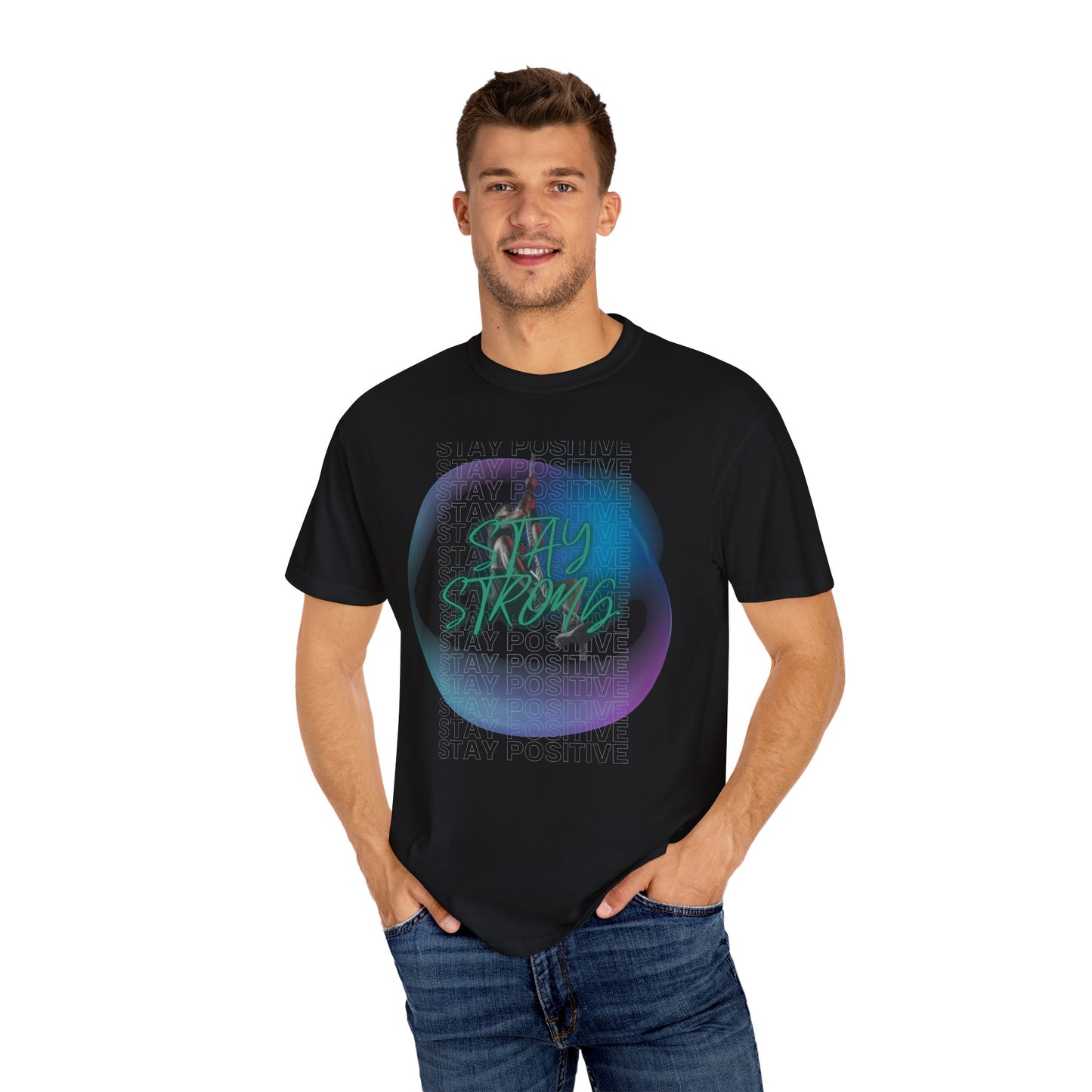 ARTISAN Cotton T-shirt stay positive