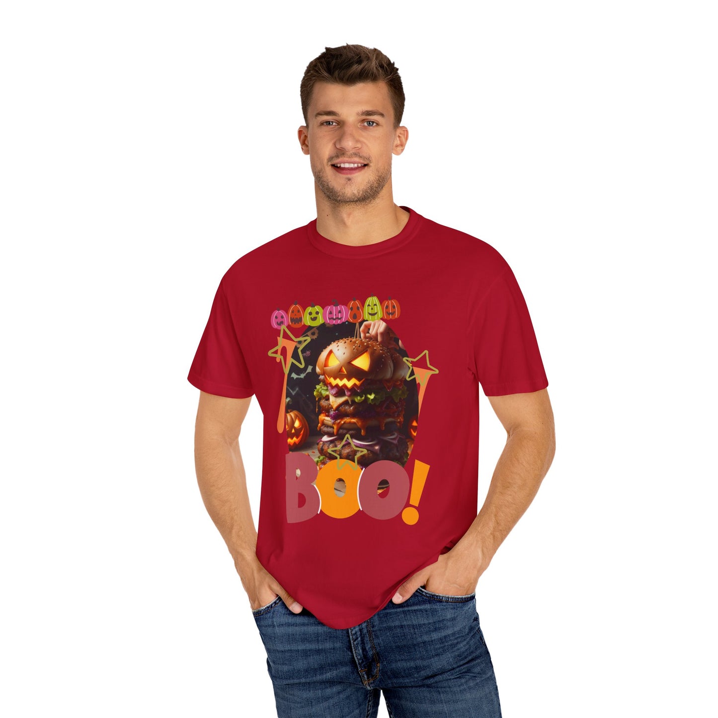 US Cotton Halloween T-shirt boo!