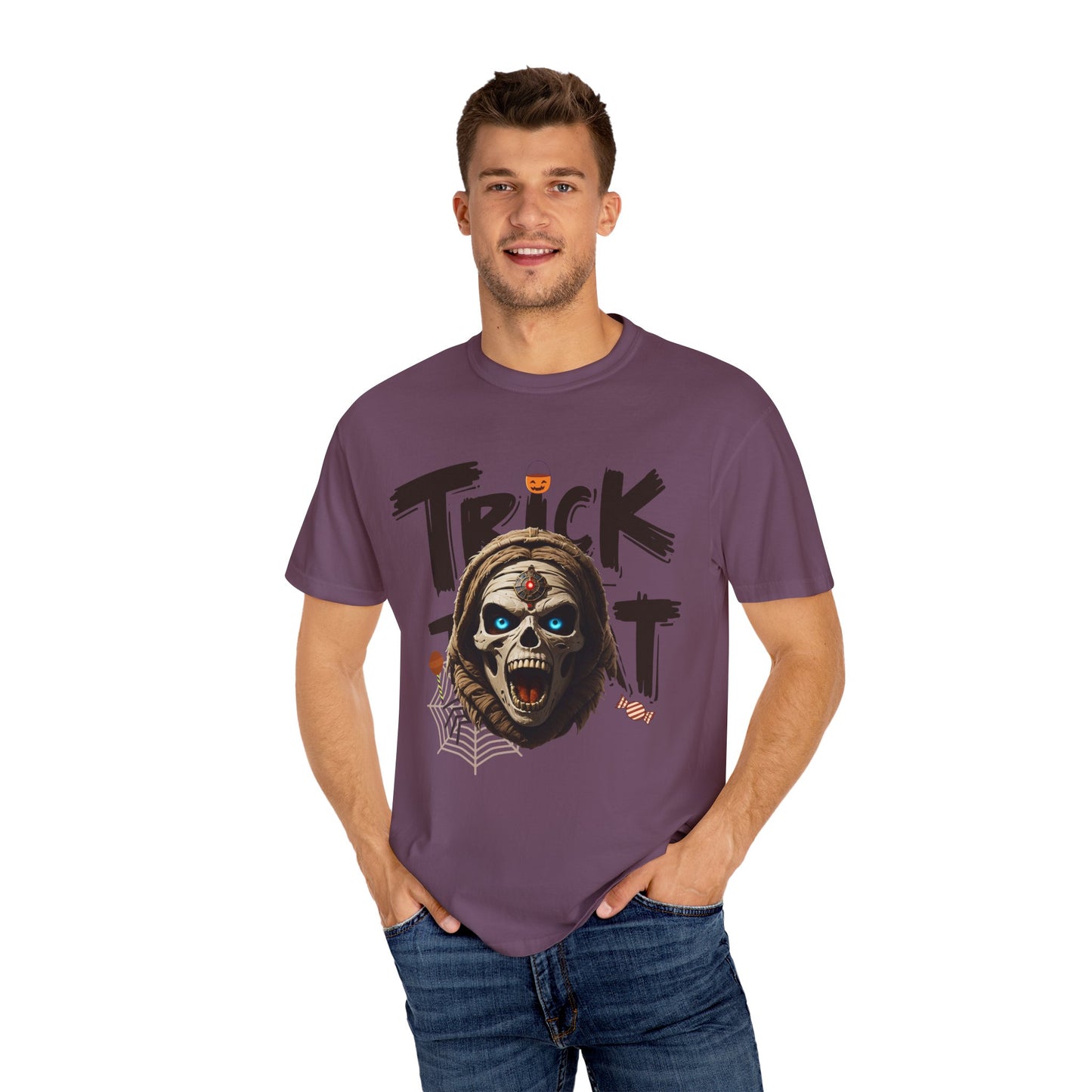 US Cotton Halloween T-shirt trick or treat