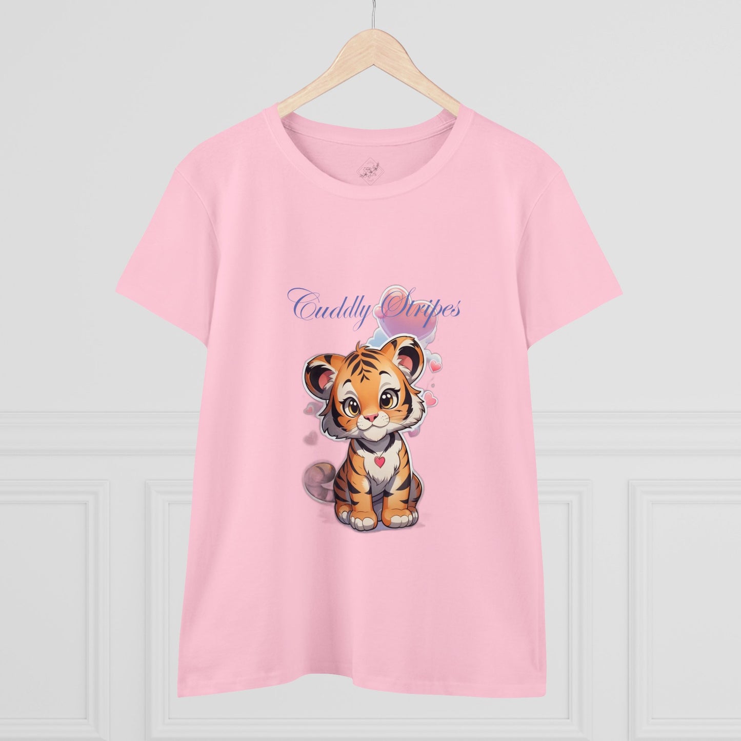 Women's Midweight Cotton Tee cub design