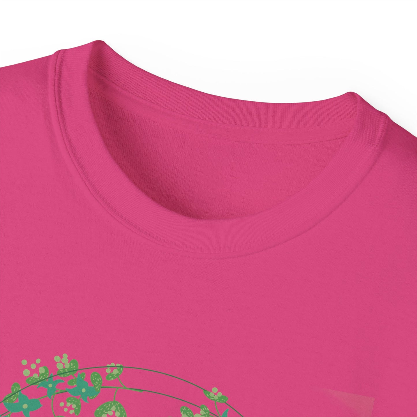 Women's Cotton T-shirt flowers