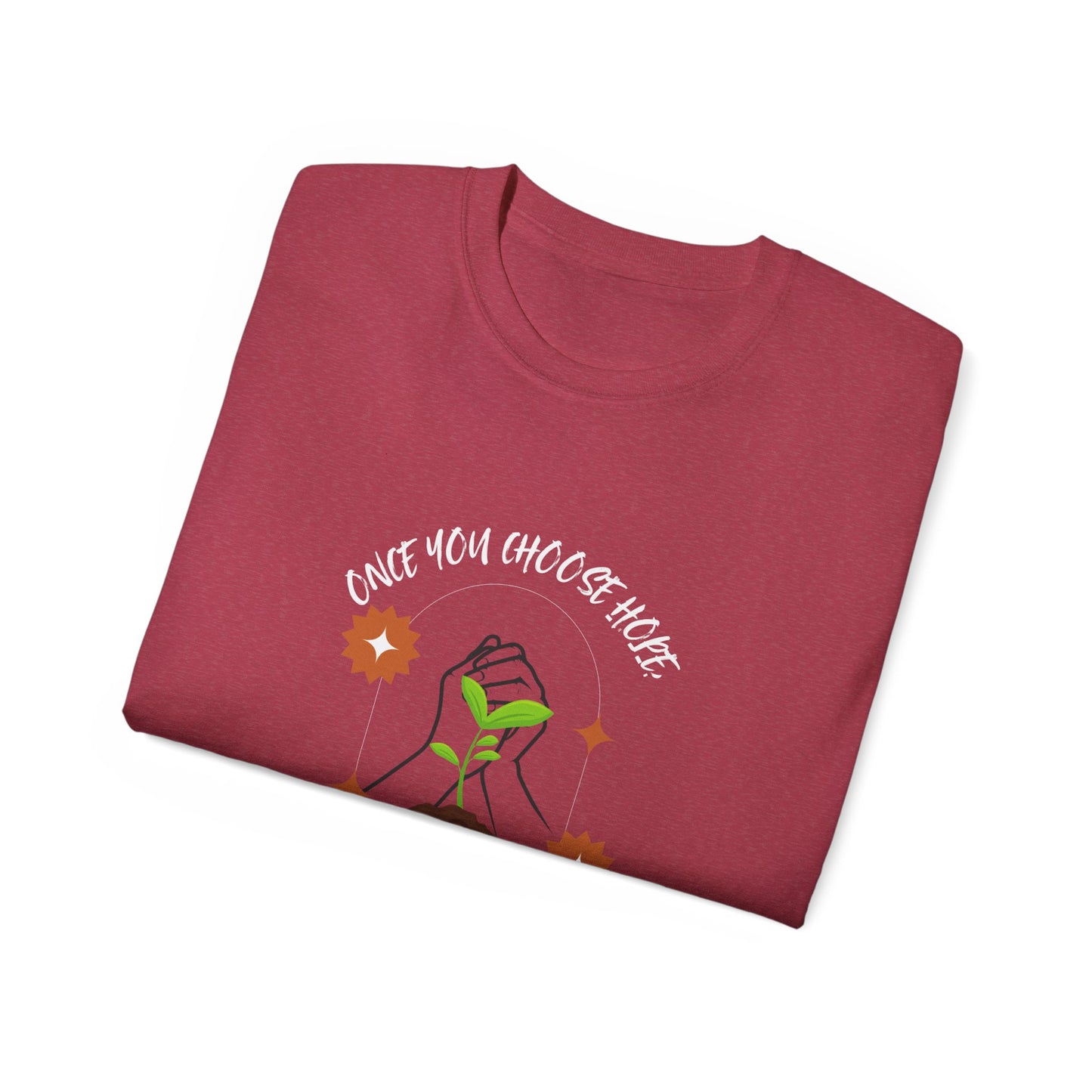 QT Cotton T-shirt hope