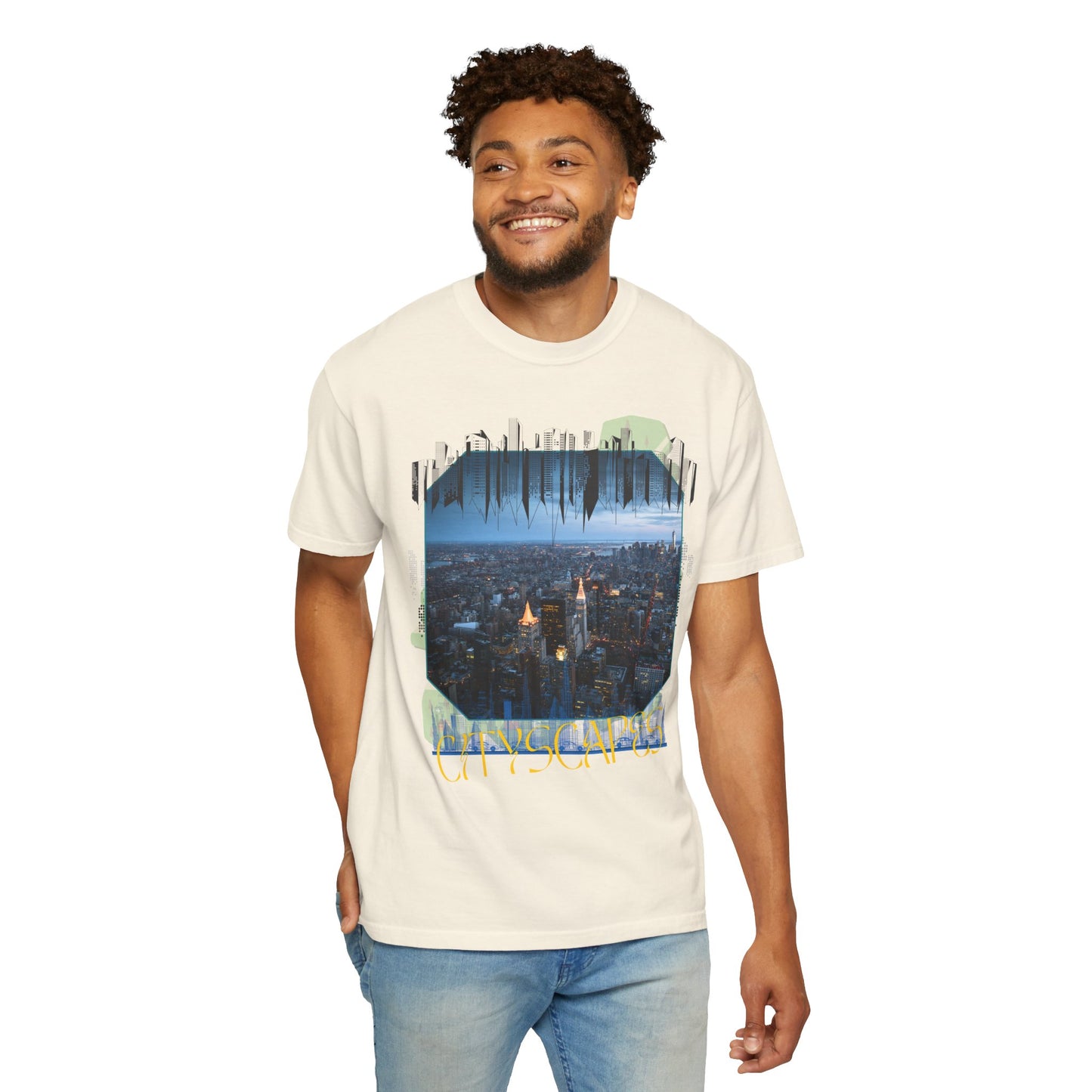 ARTISAN Cotton T-shirt cityscapes