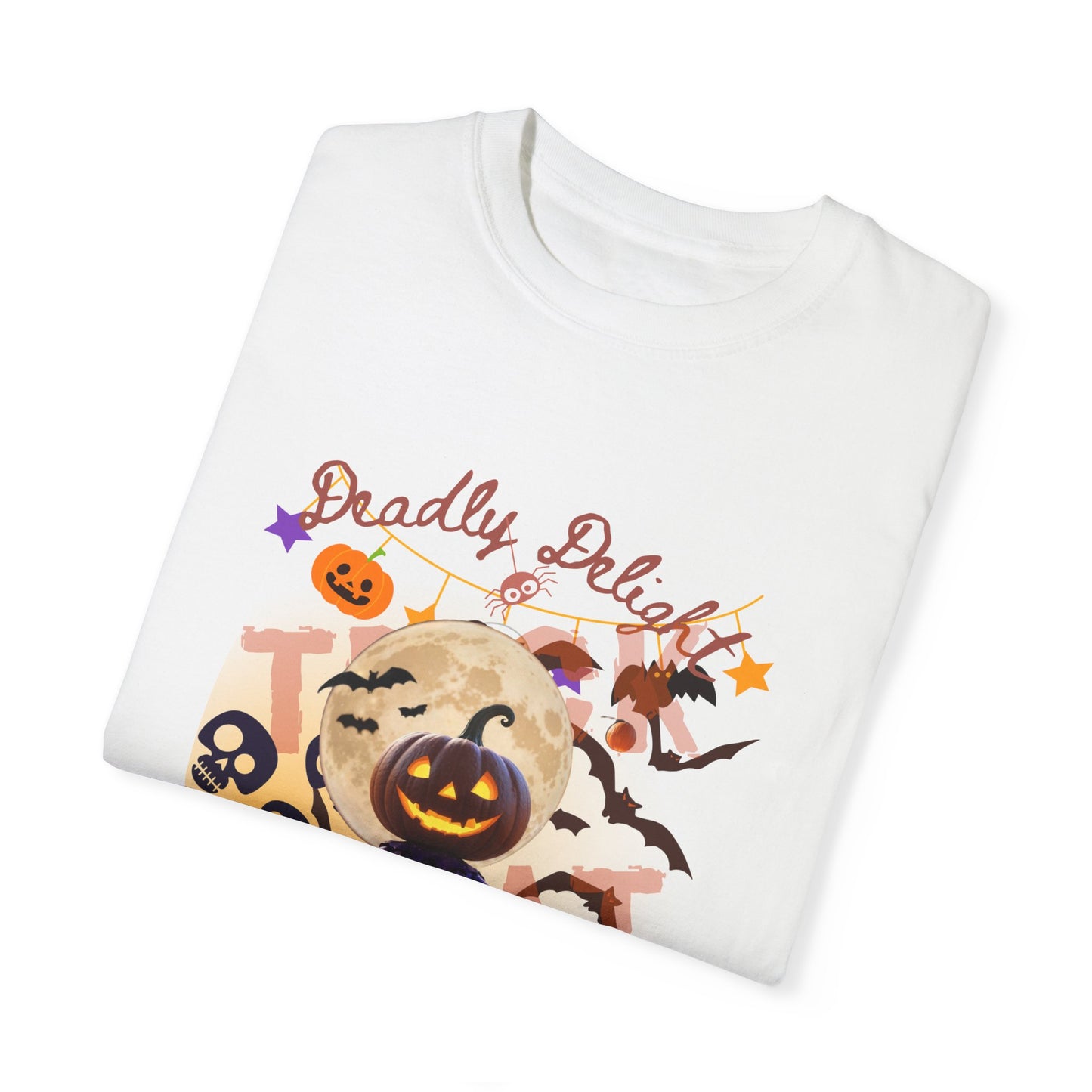 US Cotton Halloween T-shirt monster