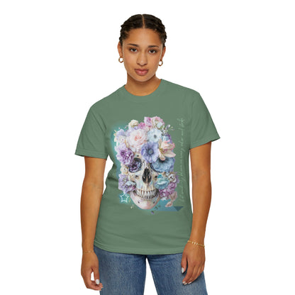 ARTISAN Cotton T-shirt flowers