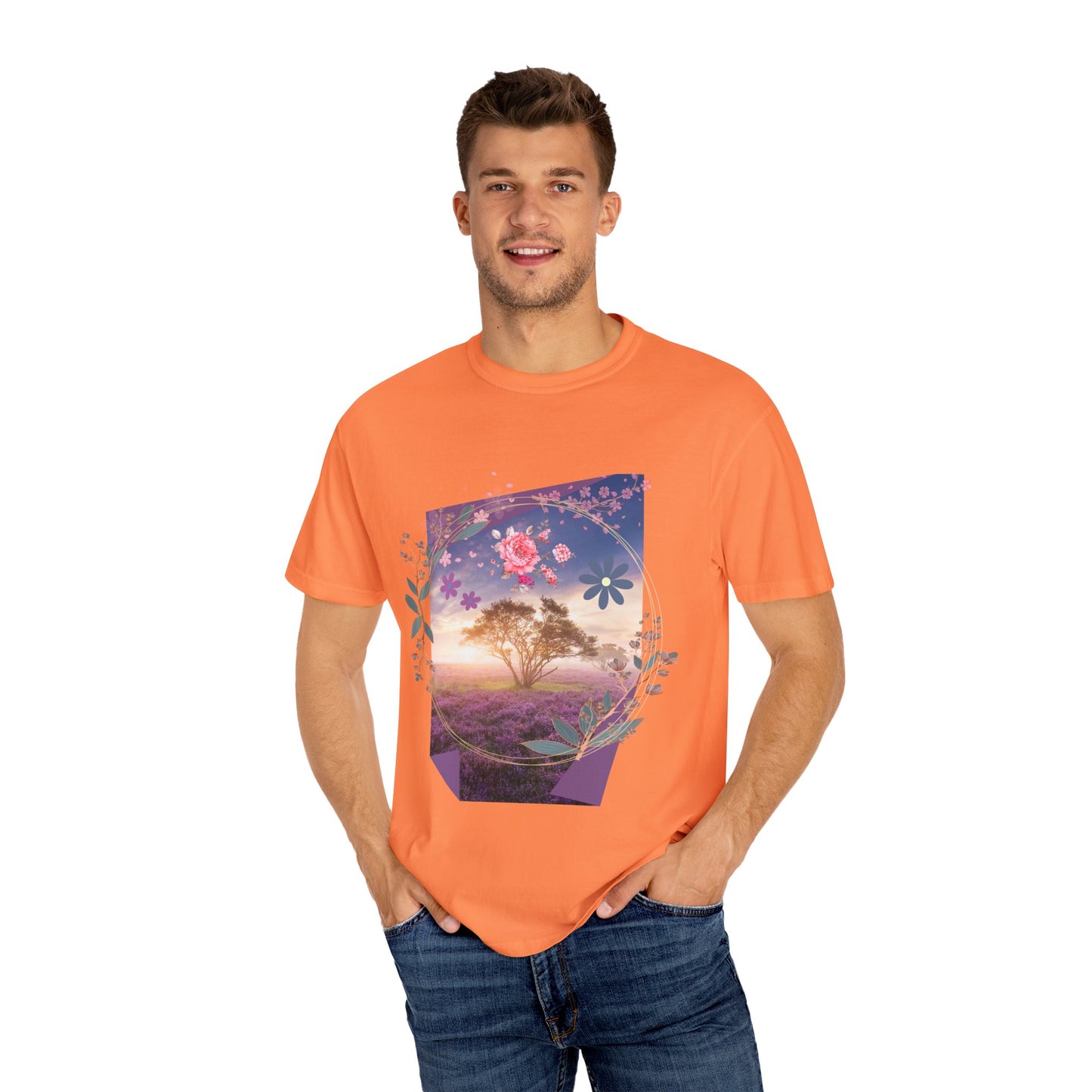 ARTISAN Cotton T-shirt sunrise