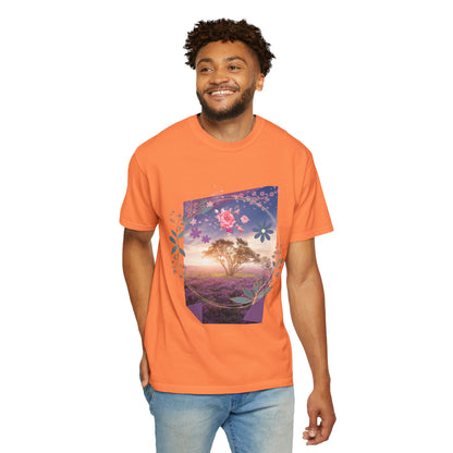 ARTISAN Cotton T-shirt sunrise