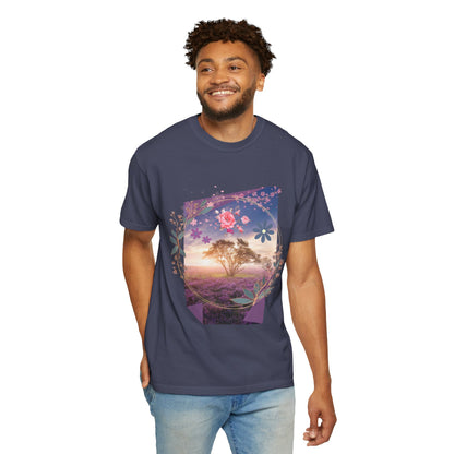 ARTISAN Cotton T-shirt sunrise