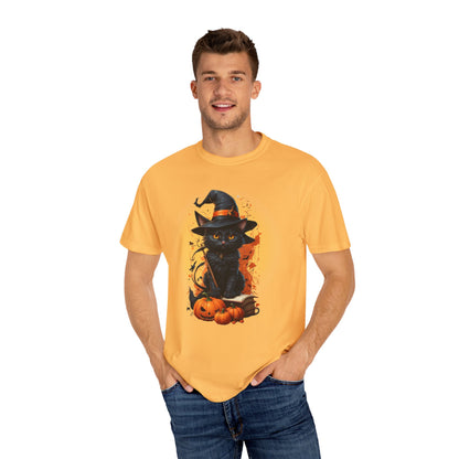 US Cotton Halloween T-shirt raven