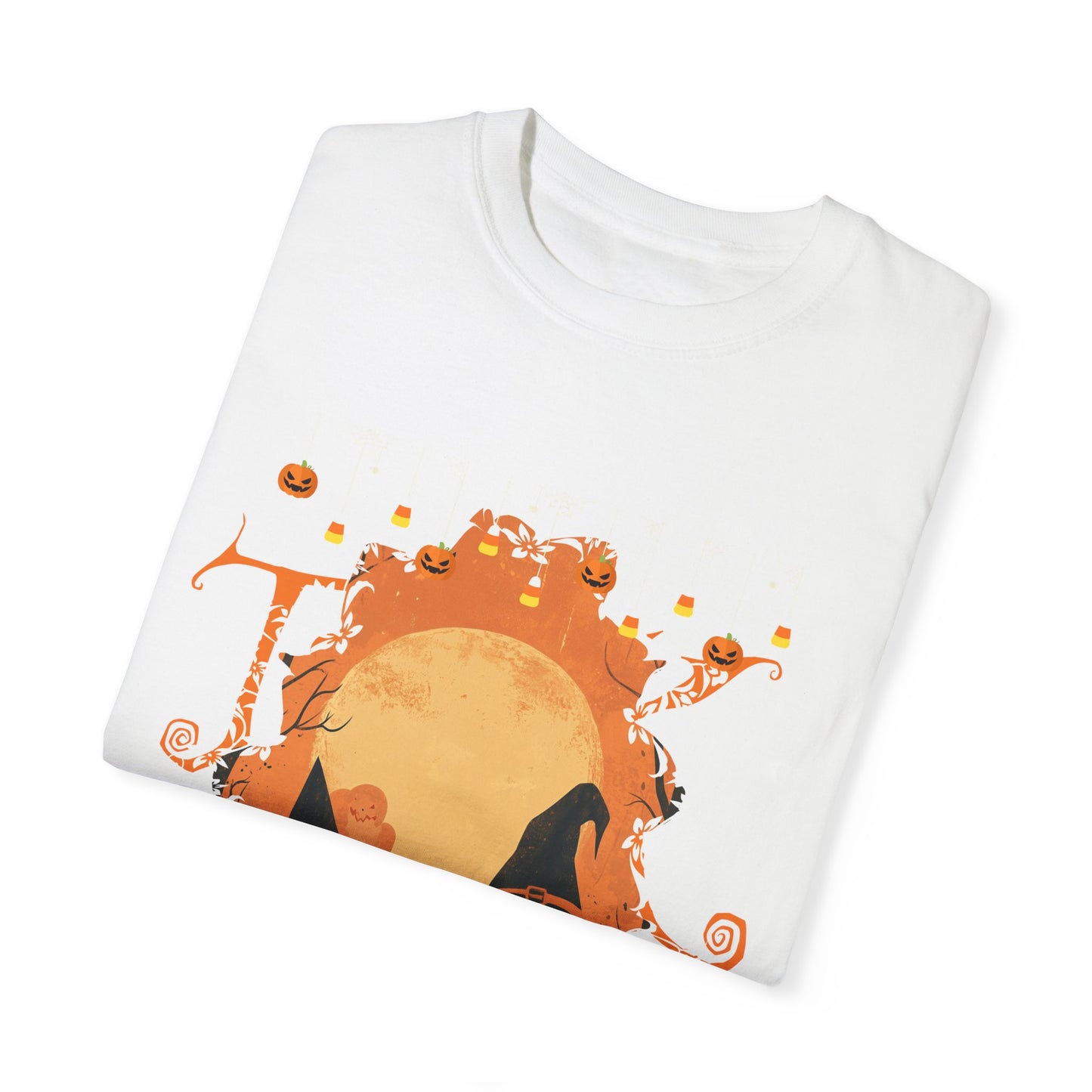 US Cotton Halloween T-shirt candy